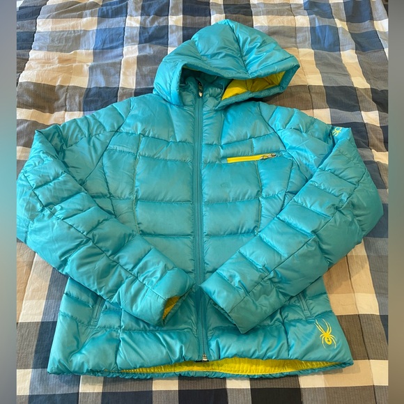 Spider Woman Light Baby Blue Cute Jacket - Picture 9 of 9